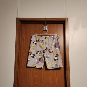 Disney Mickey and Friends Heather Gray Shorts